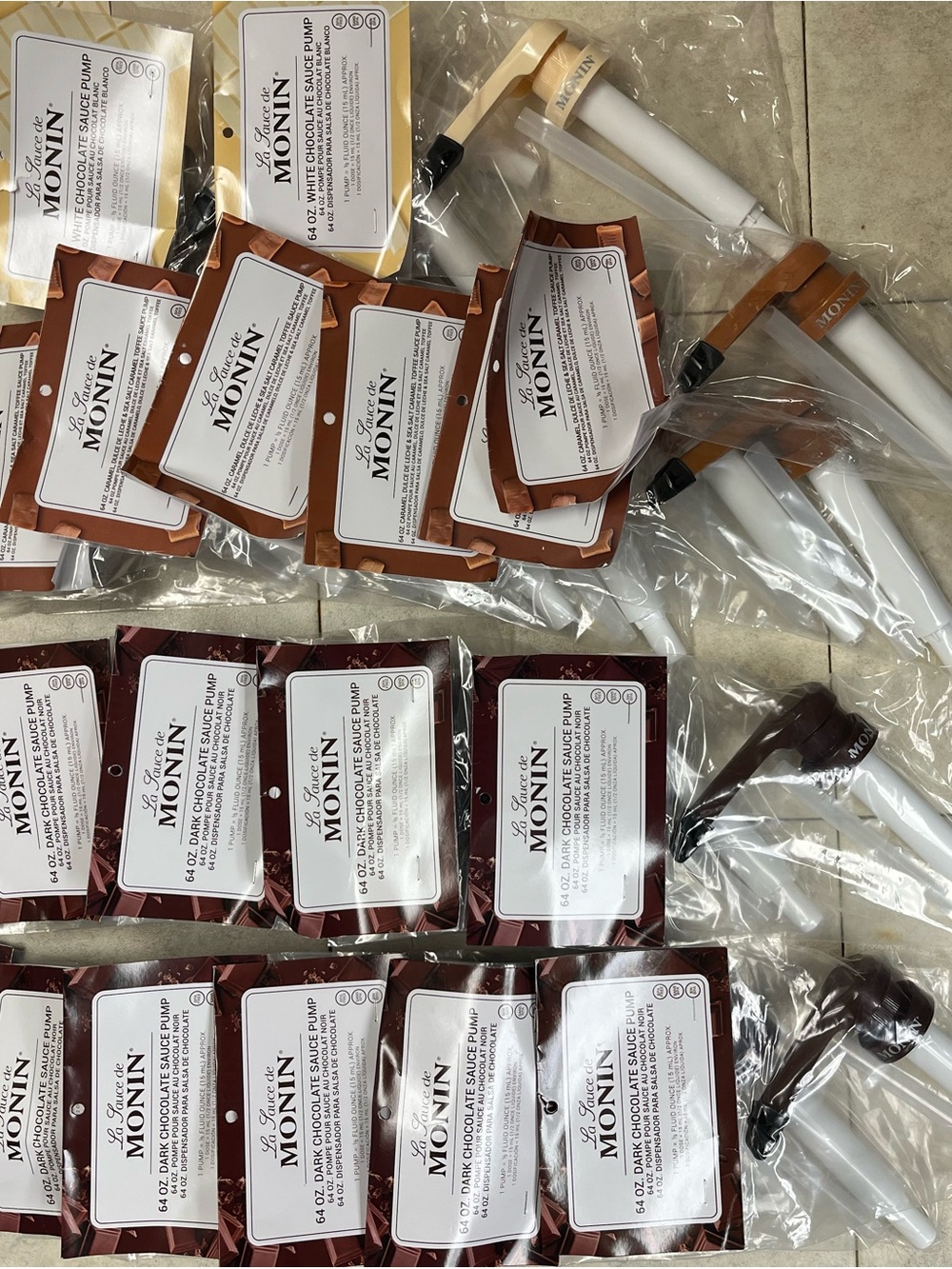 Monin Sauce Pumps